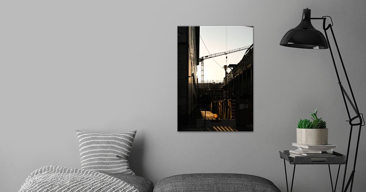 'Construction site' Poster by fR3TTy | Displate