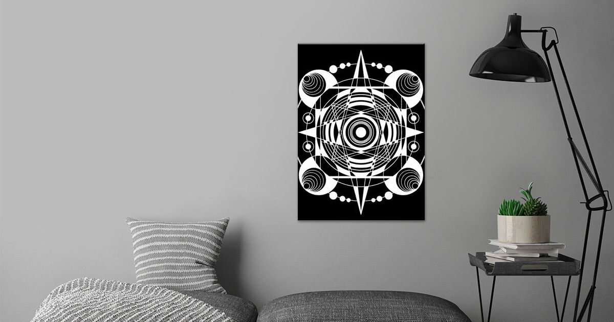 'Magic Circle 10' Poster by OverSketch | Displate