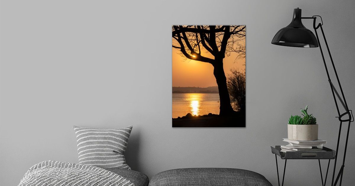  sunset Silhouette Poster By Marc Kunze Displate