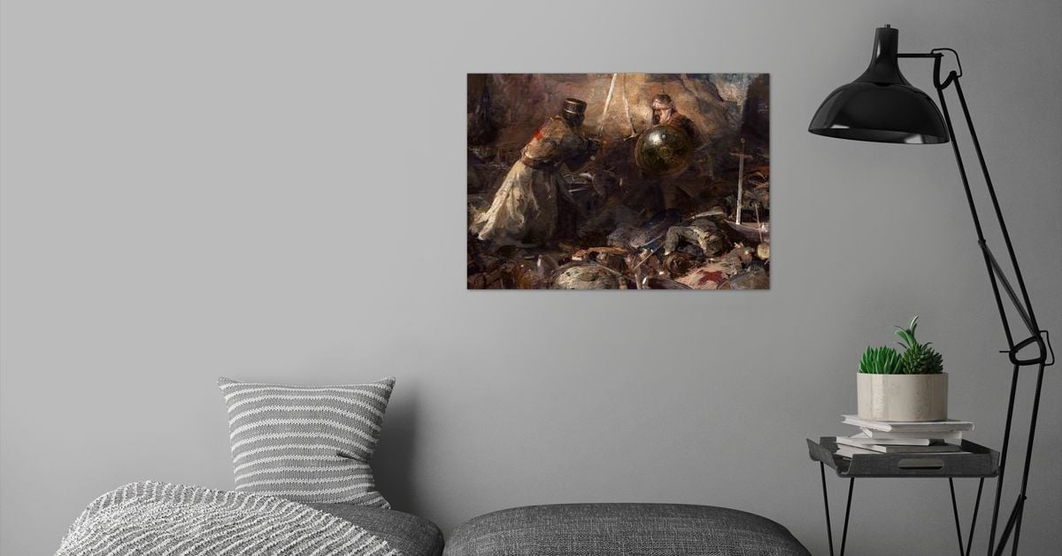 'Medieval Duel' Poster by Crusaider Kings III | Displate