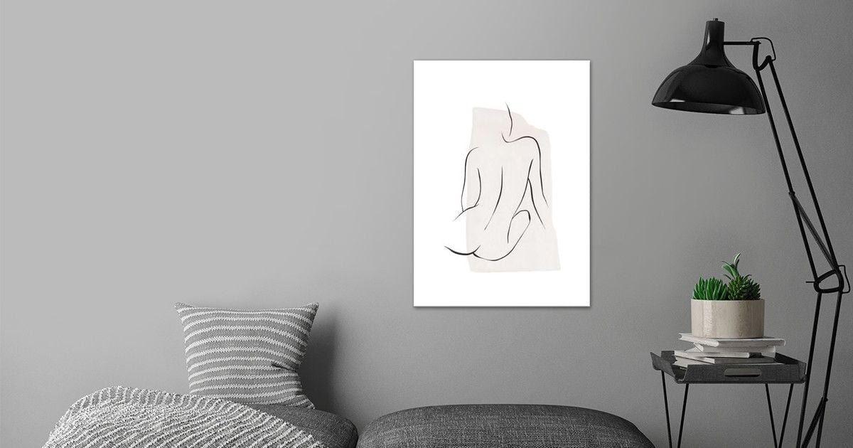 Abstract Body Art Poster By Haus And Hues Displate 4256