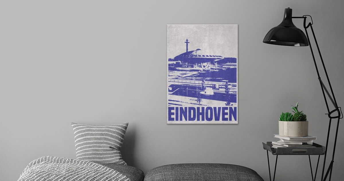 'Eindhoven' Poster by denvector Displate