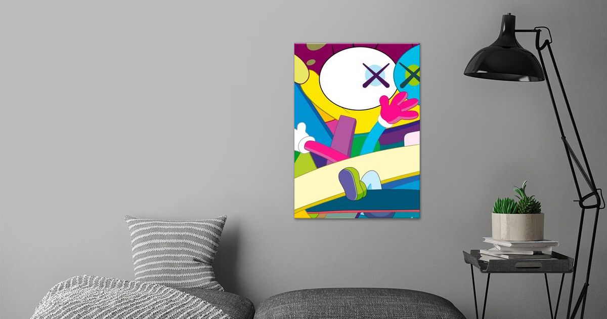 'Abstract hype art' Poster by Fay List | Displate