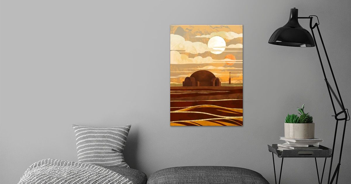 'Tattoine' Poster by Star Wars | Displate