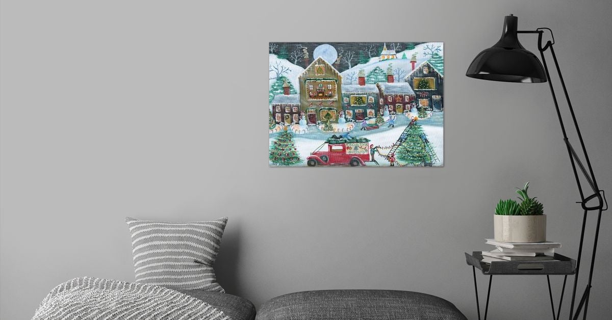 'Frostys Christmas Supply' Poster by cheryl bartley | Displate