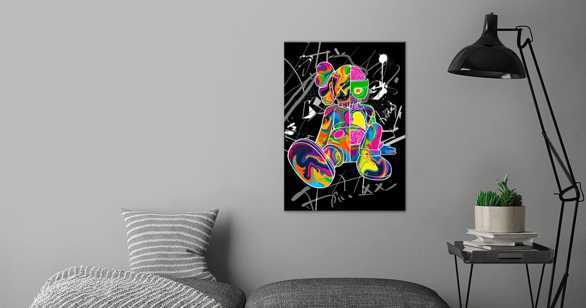 'kaws posters ' Poster by Boon Edgar Displate