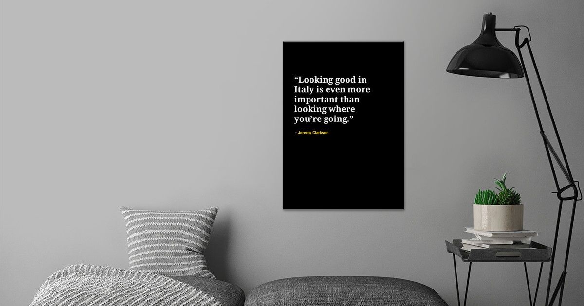 'Jeremy Clarkson quotes ' Poster by DNSM | Displate