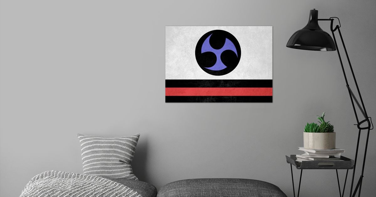 'Flag of Ryukyu Islands' Poster by Angelos Zachariou | Displate