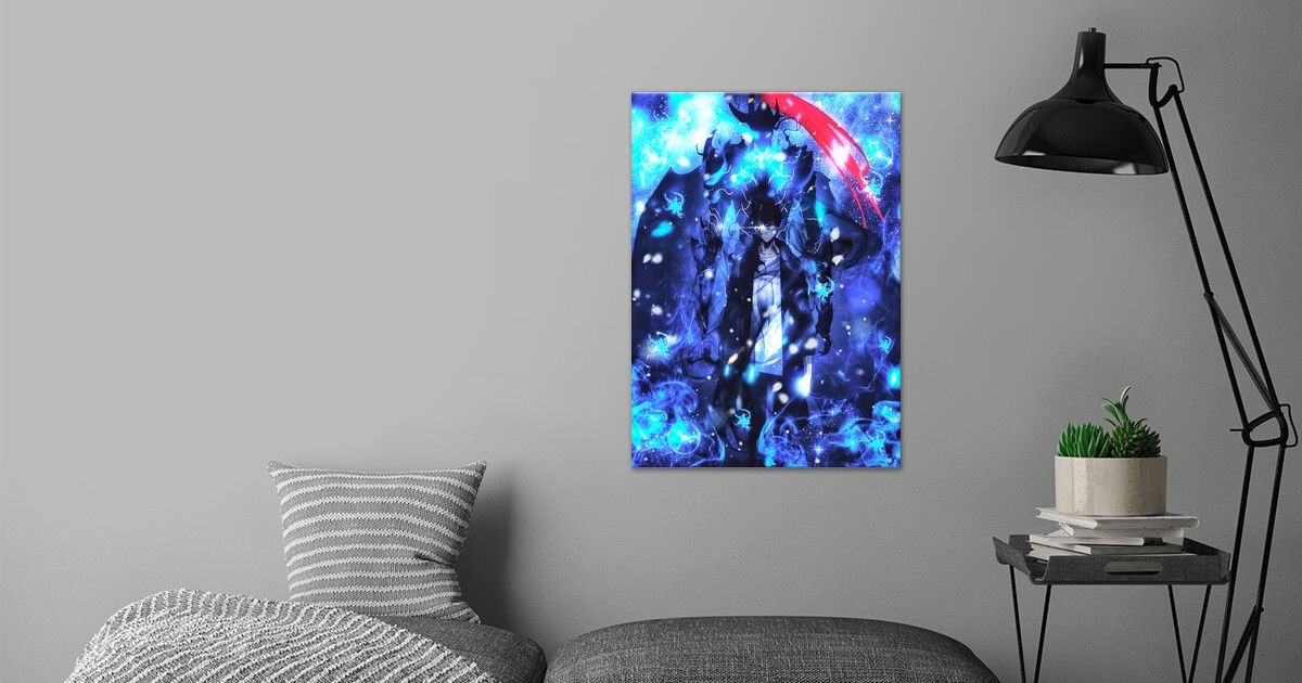 'solo leveling ' Poster by jessica 69 Displate