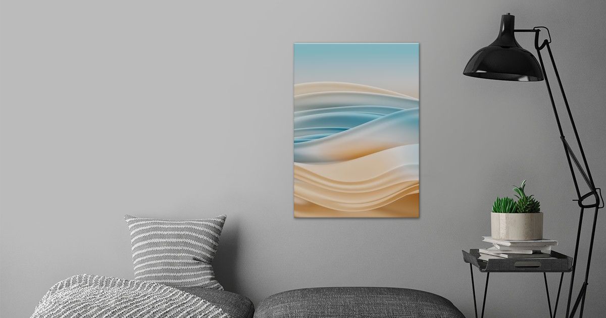 'abstract earth tone art' Poster by Word Fandom | Displate