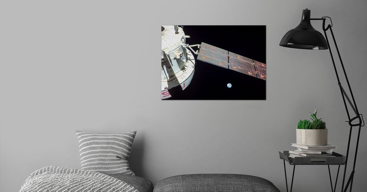 'Orion's Solar Array Wings' Poster by NASA | Displate