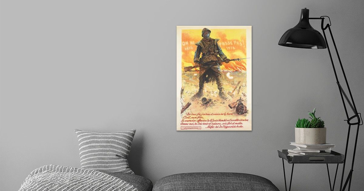 'They Shall Not Pass' Poster by Imperial War Museum | Displate