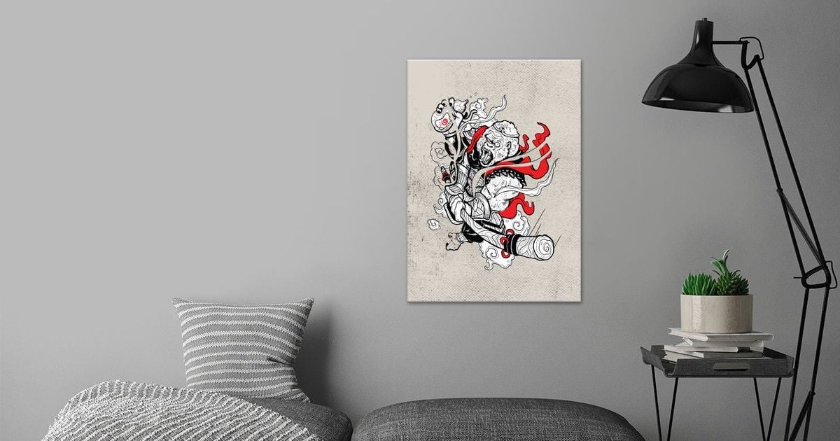 'Japanese Wukong' Poster by Green Homee | Displate