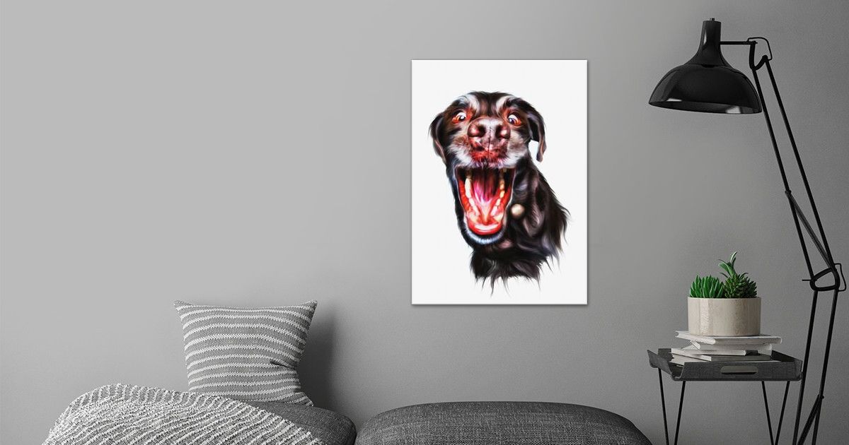 'Weird Dog' Poster by Gowtham Sivakumar | Displate