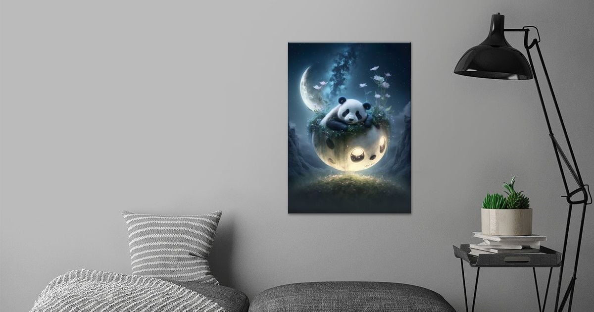 'Panda Dreams' Poster by Ilyrin | Displate