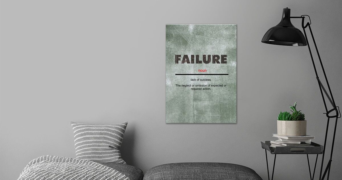 failure-dictionary-poster-by-poster-collections-displate