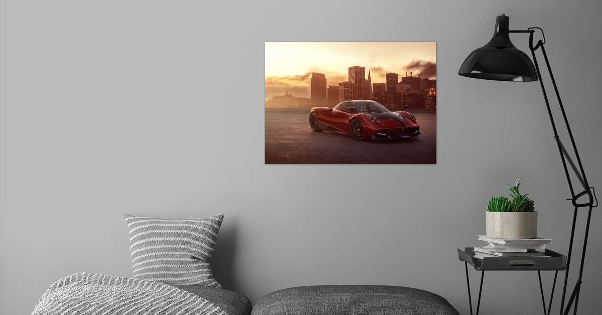 'Pagani Huayra' Poster by Monster Car | Displate