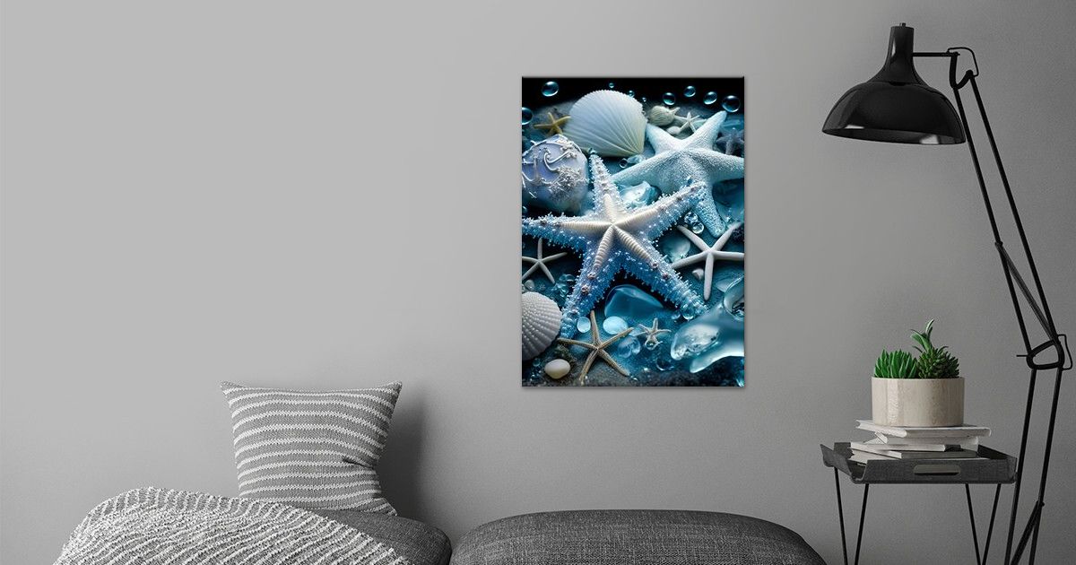 'Starfish beautiful' Poster by MatiasCurrie | Displate