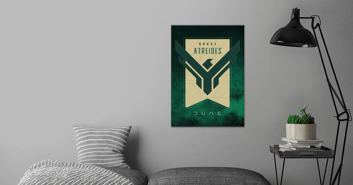 'House Atreides Crest' Poster by Dune Displate