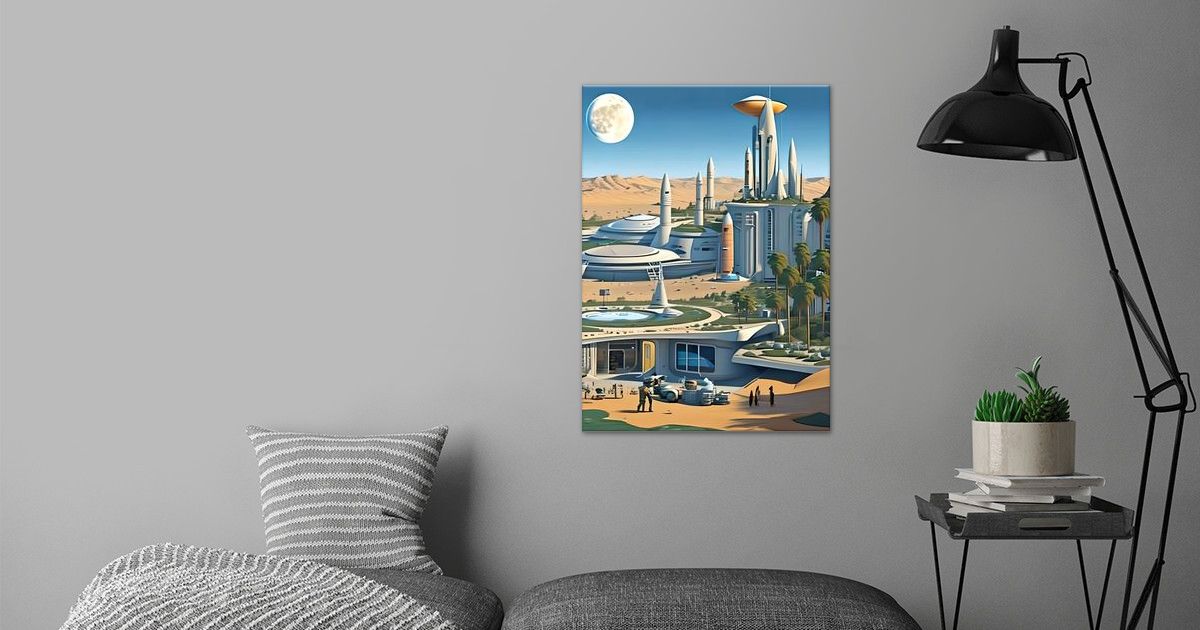 'Lunar Outlook' Poster by insideFairy Displate