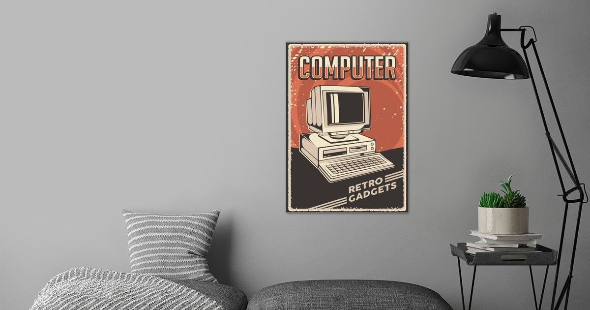 'Personal Computer Pop Art' Poster by Naso | Displate