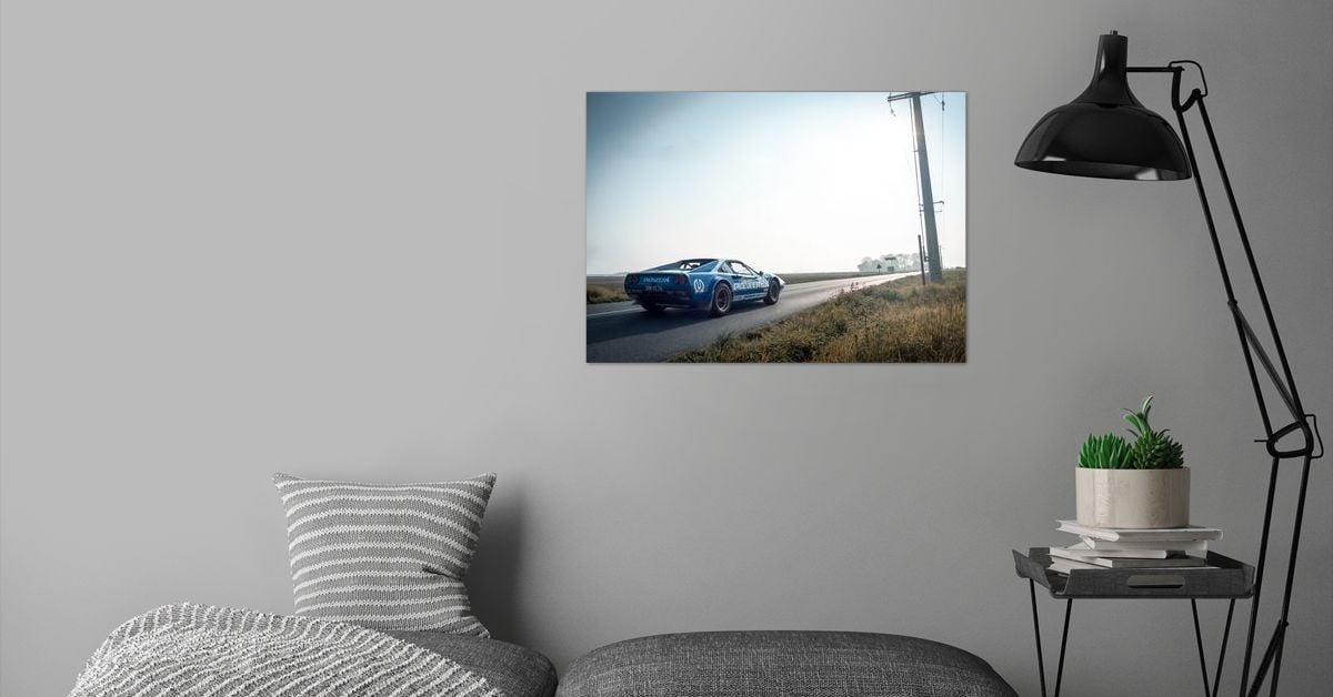 'Ferrari 308 GTB' Poster by Antoine Elizabé | Displate