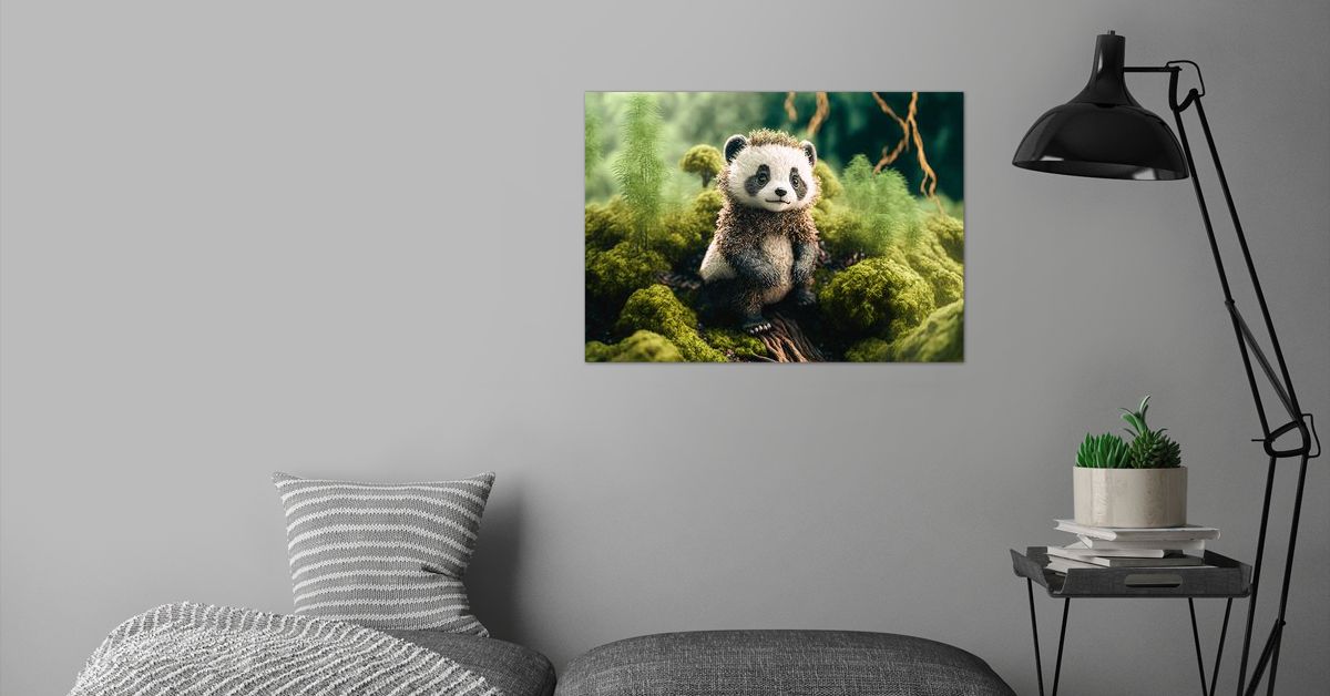 'jura baby panda' Poster by Travel Travel | Displate