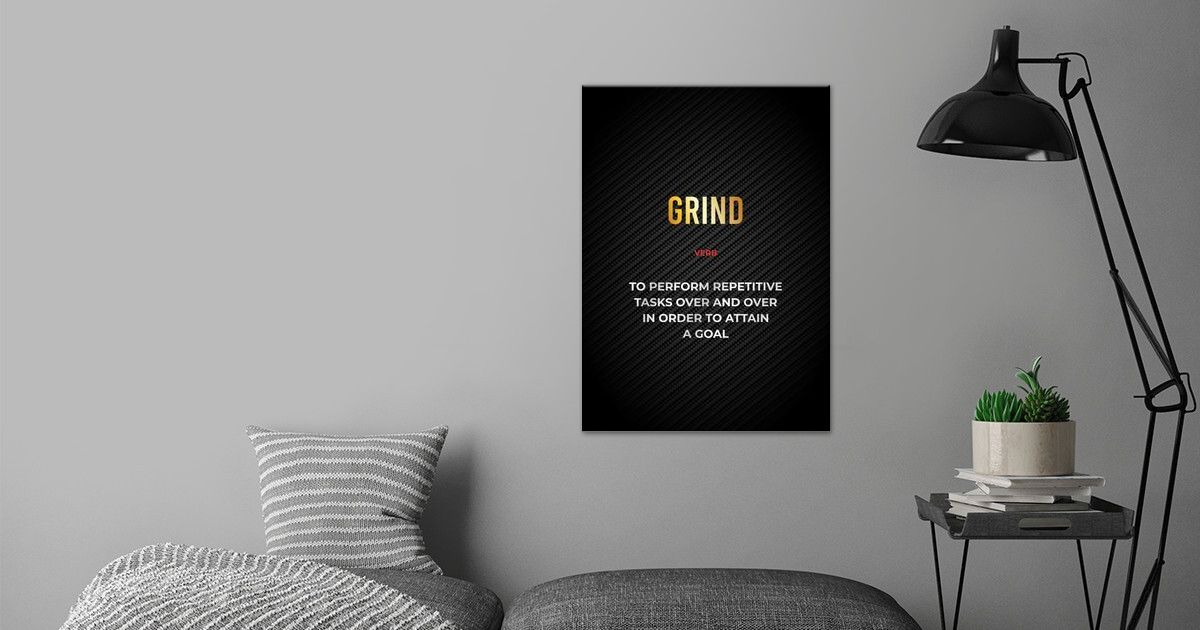 grind-definition-poster-by-displate-project-displate