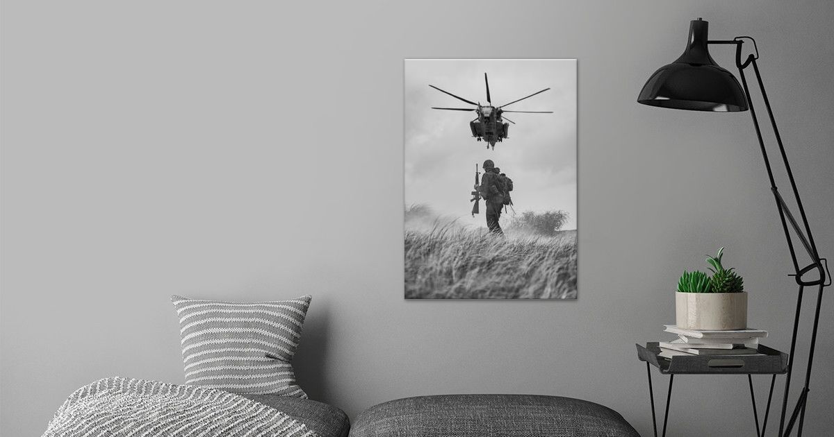 'Army Soldier Coming Home' Poster by mcmtdesigns | Displate