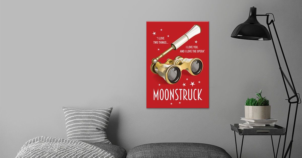 'Moonstruck' Poster by Movie Poster Boy | Displate