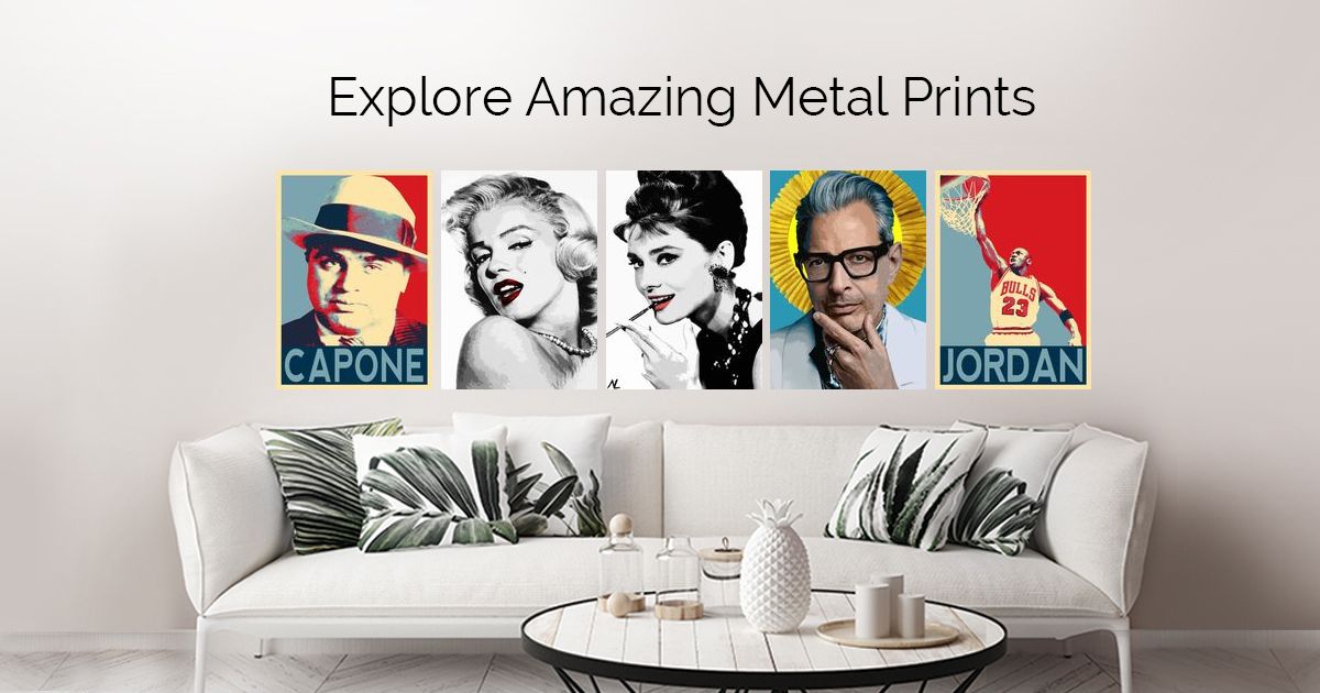Displate metal posters Collect Your Passions
