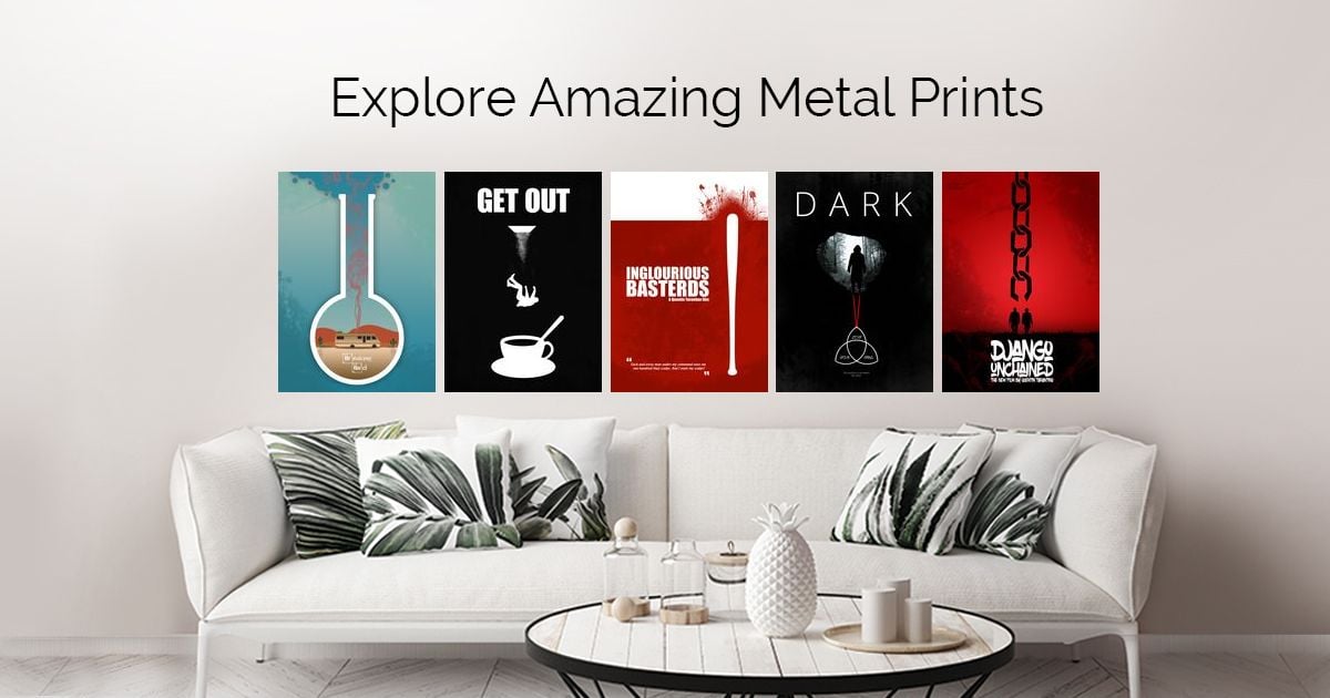 Displate metal posters Collect Your Passions