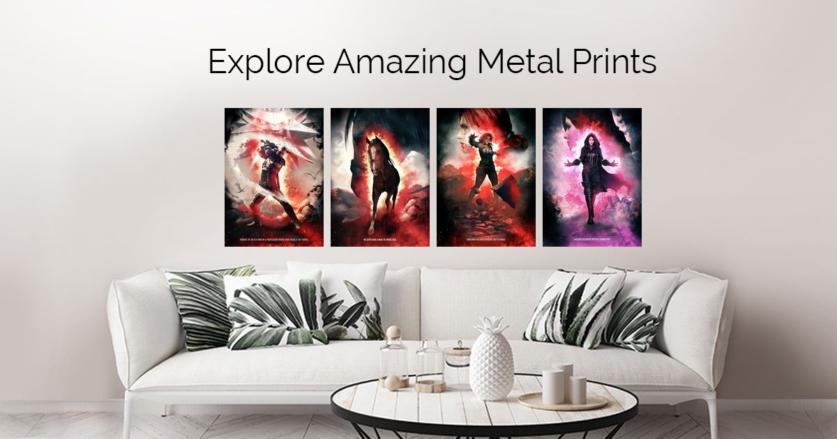 Displate metal posters Collect Your Passions