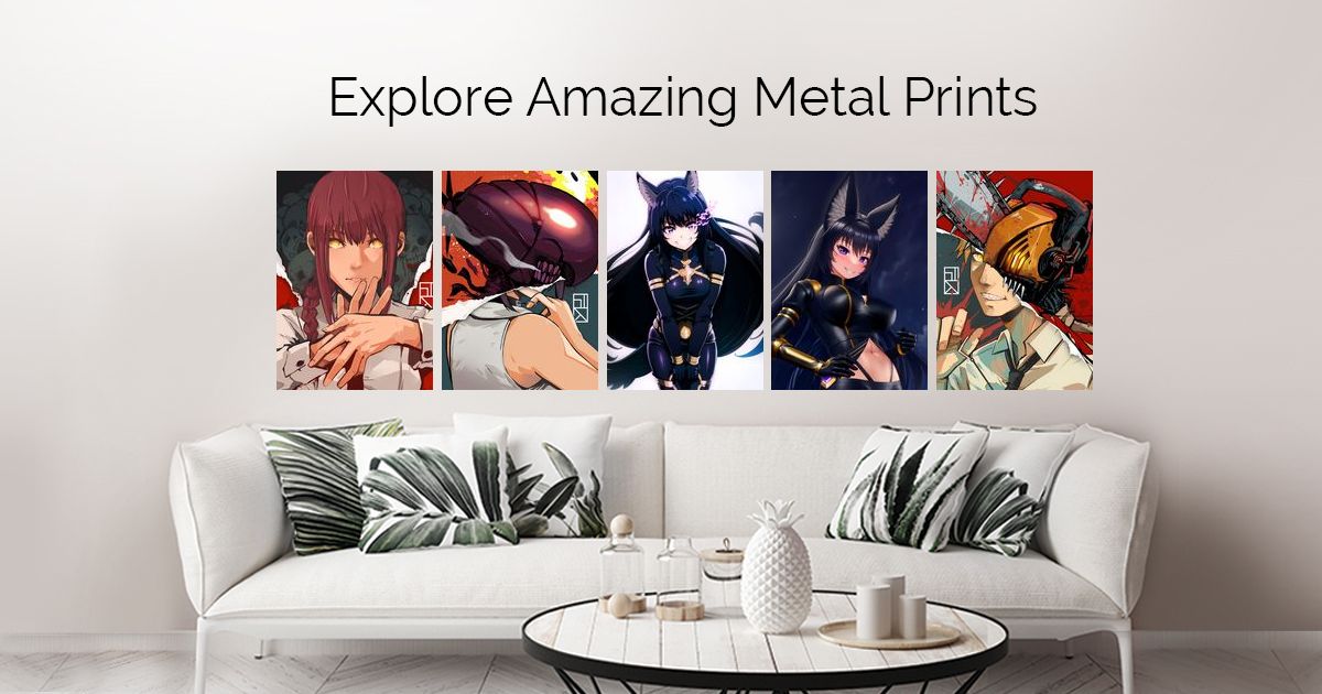 'Anime Minimalist' Posters | Legends Never Die - Displate
