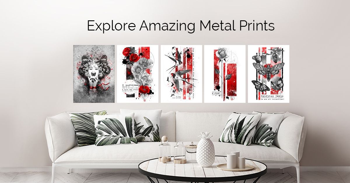 Displate metal posters Collect Your Passions